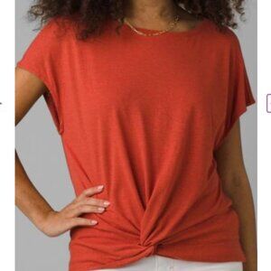 PRANA PACIFIC DRIFT TOP - GINGER FLOWER L